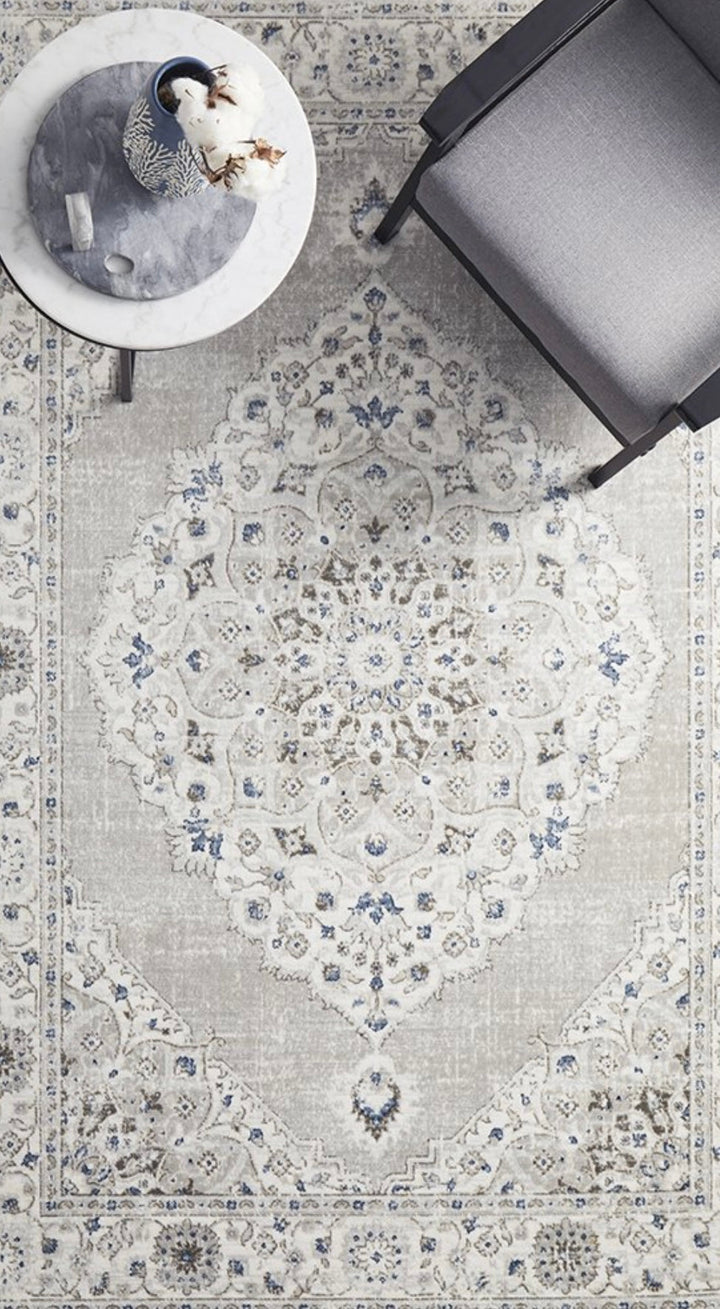 Mayfair Silver/Blue Rug