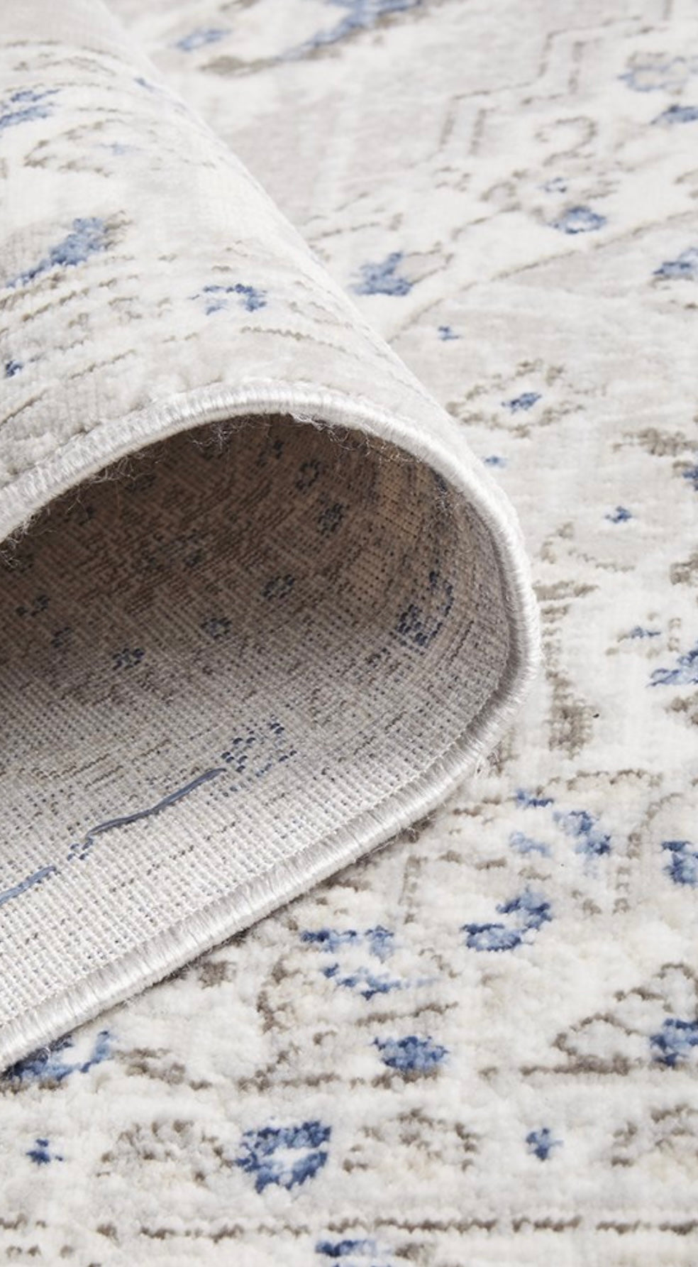 Mayfair Silver/Blue Rug