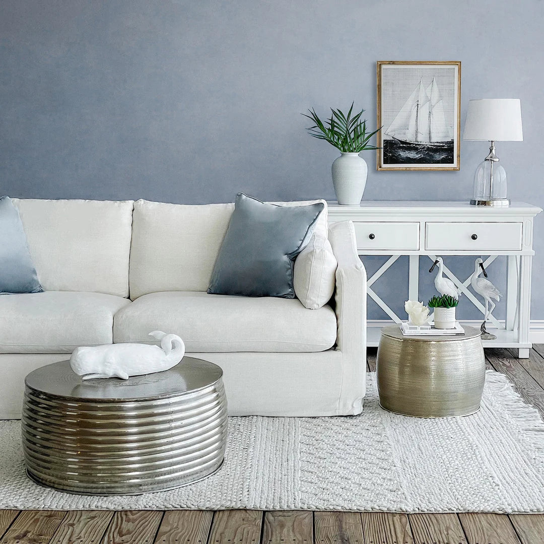 Sorrento 2 Drawer Console White FLOORSTOCK