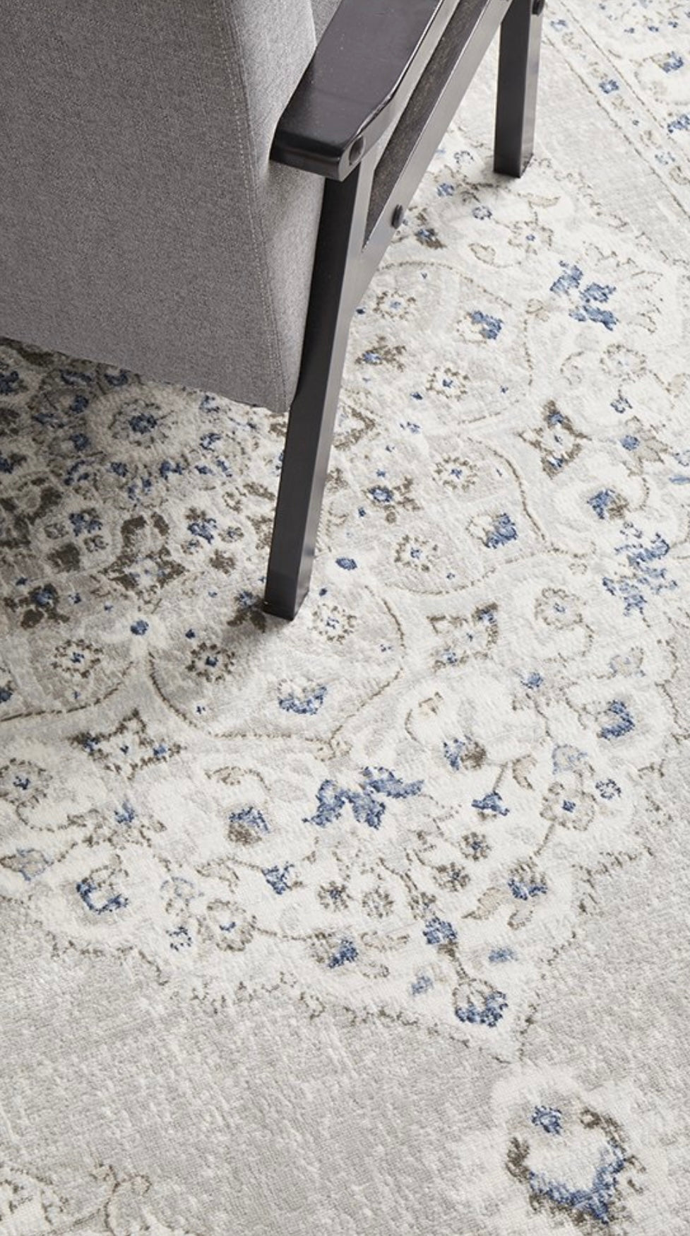 Mayfair Silver/Blue Rug