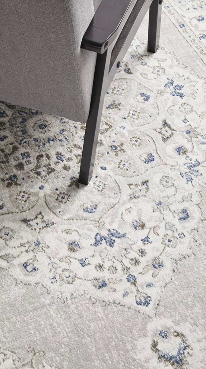Mayfair Silver/Blue Rug