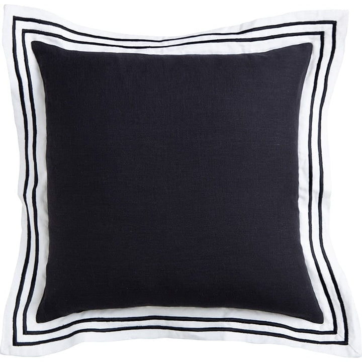 Linen Milano Black Cushion