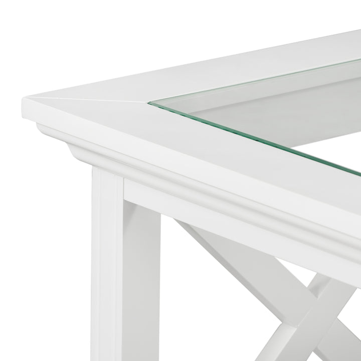 Sorrento Square Side Table White