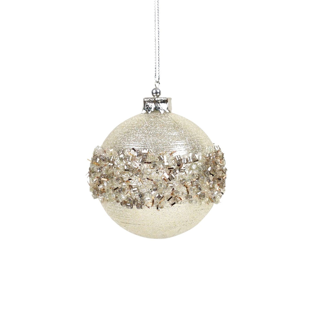 Plastic Champagne Copper Crusted Ball