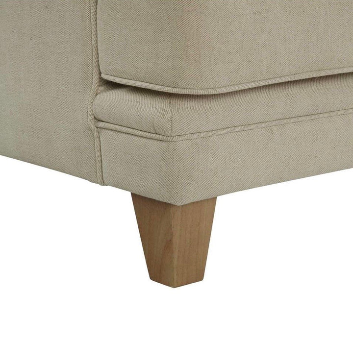 Hudson Beige 3 Seater Sofa FLOORSTOCK