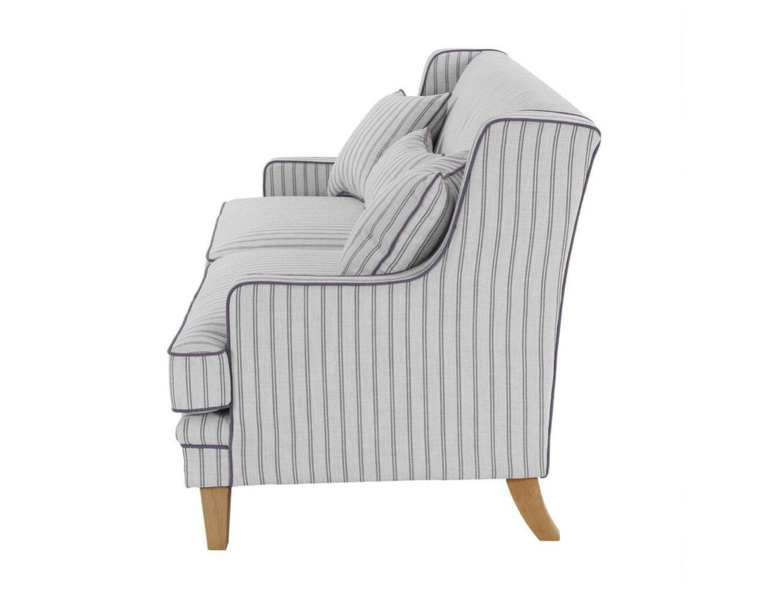 Hudson Pinstripe 3 Seater Sofa