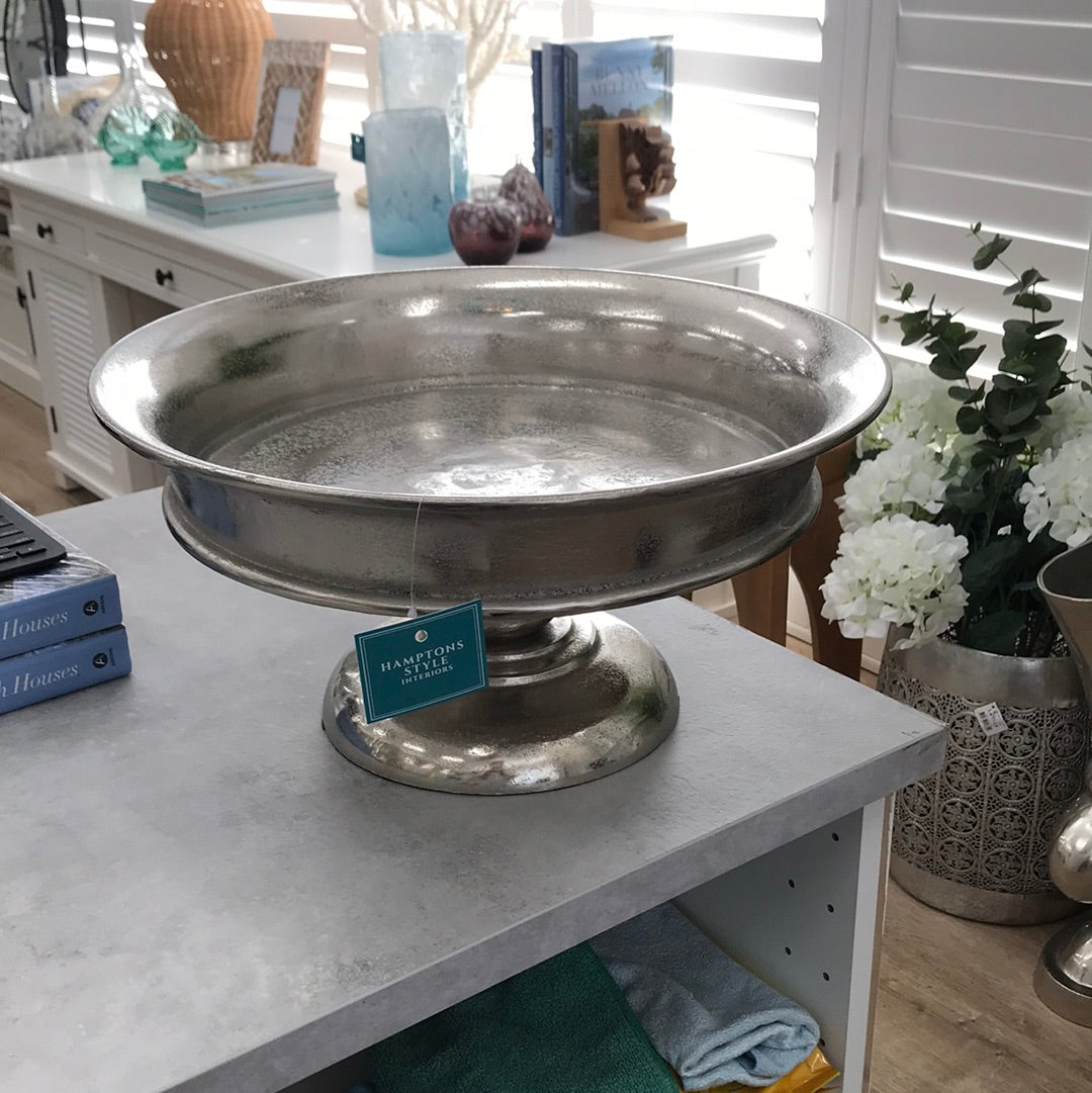 Grande Silver Bowl on Base