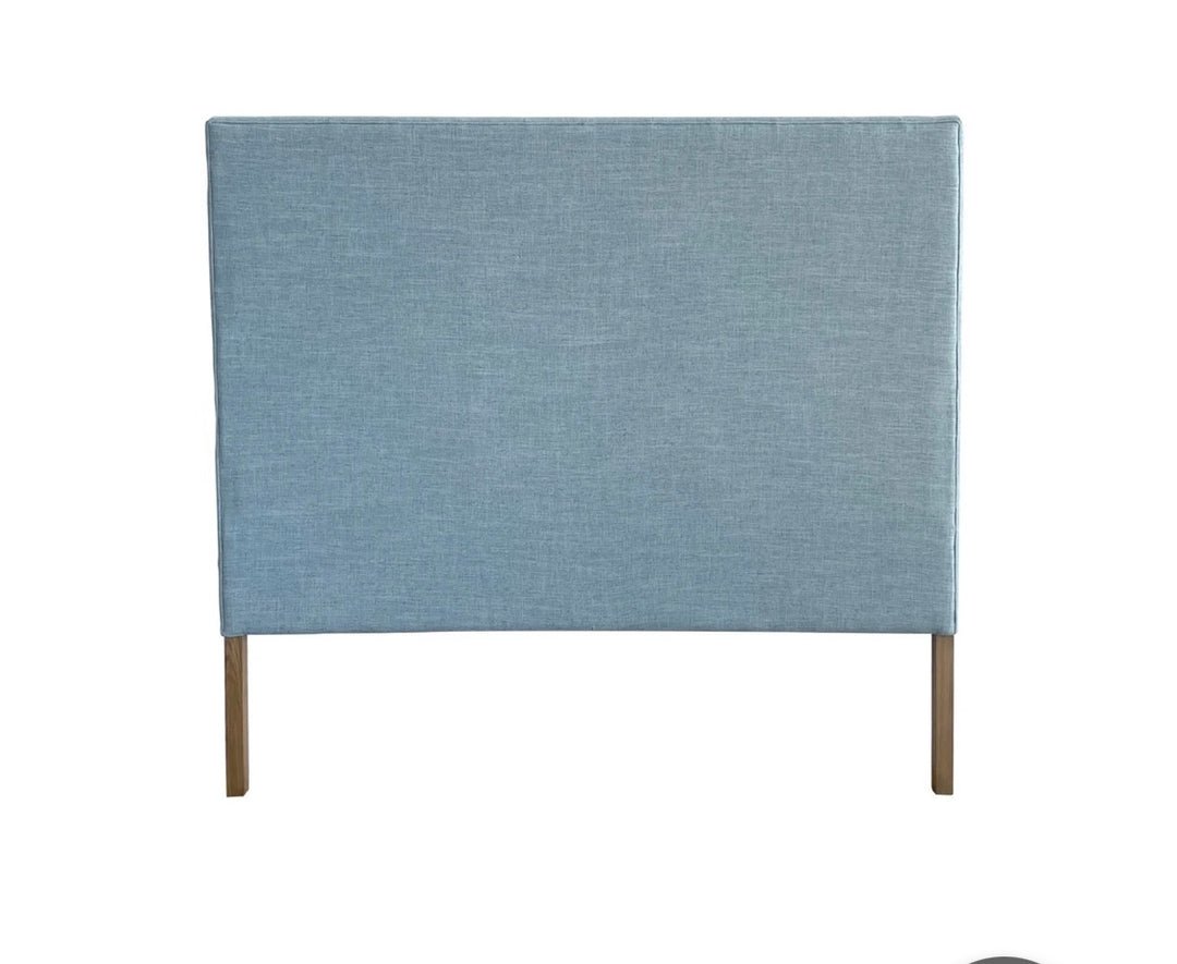 Duck Egg Buttoned Bedhead King