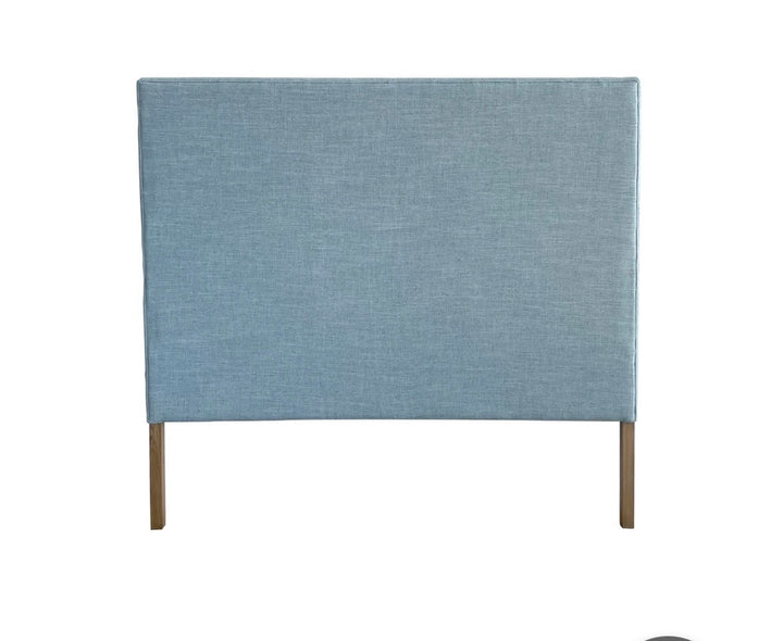 Duck Egg Buttoned Bedhead King