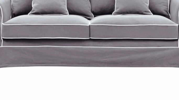 Hampton 4 Seater Sofa Grey