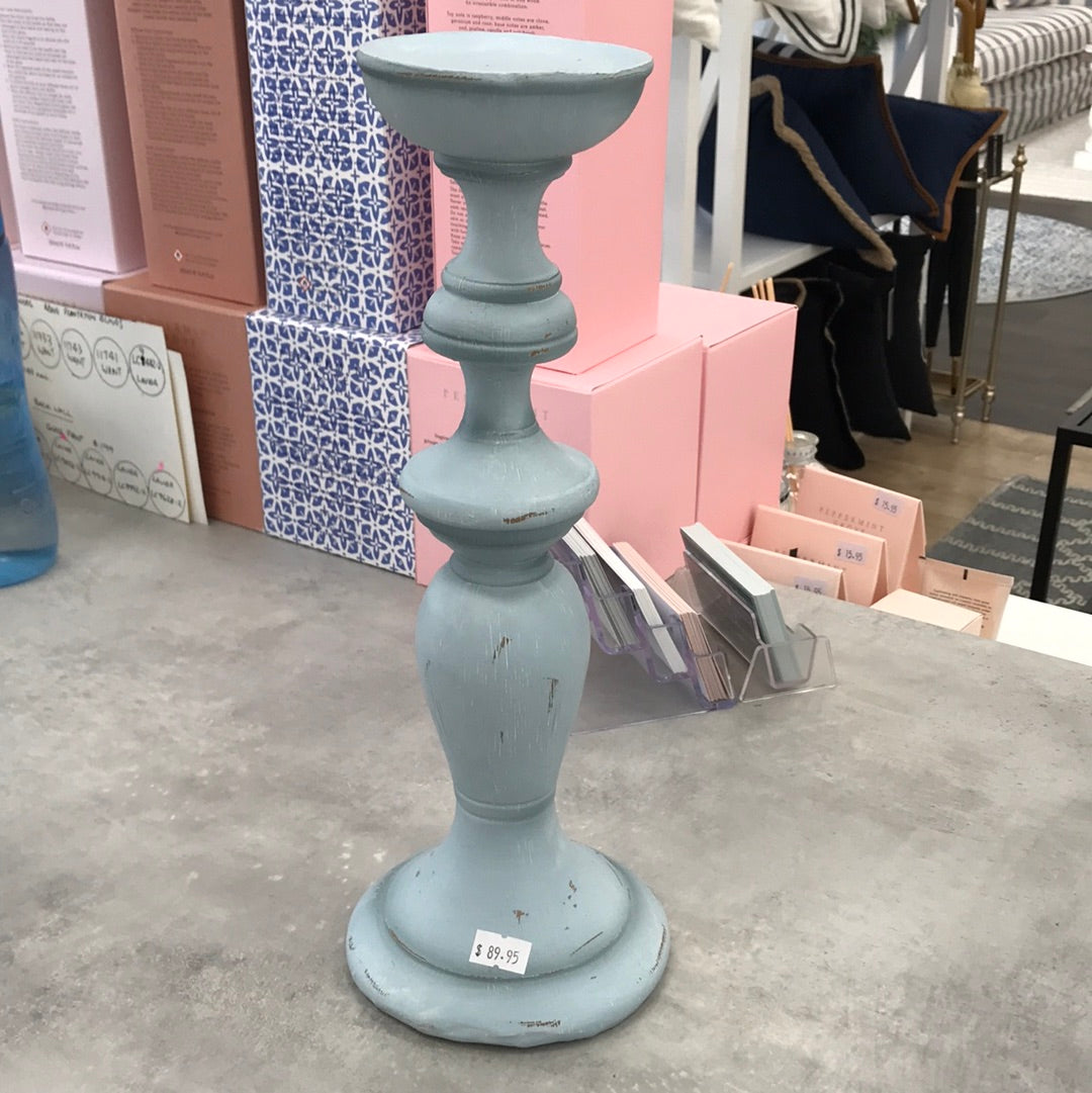 Eliza Light Blue Pillarholder Narrow