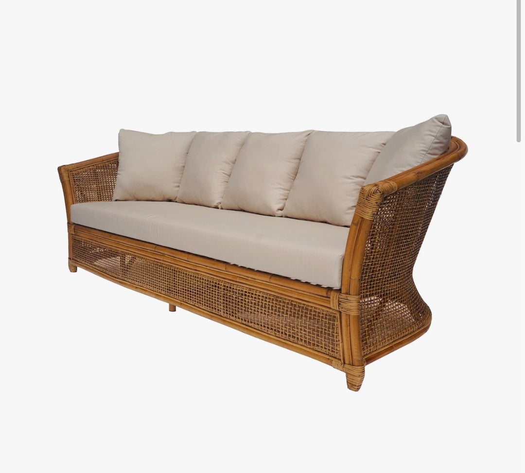 Cayman Rattan 3 Seater Sofa