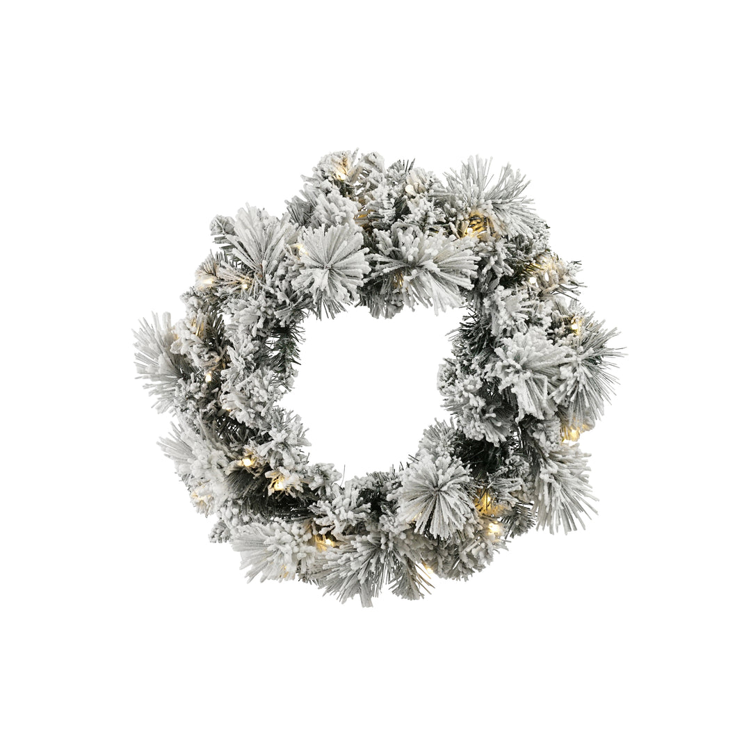 Montana PVC Wreath 30 LED Small 46CM