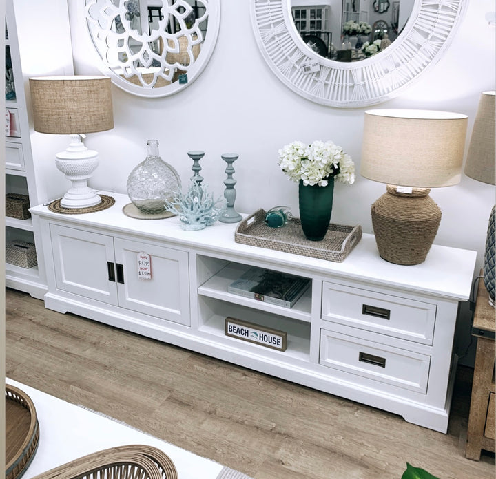 South Beach TV Unit 220cm FLOORSTOCK