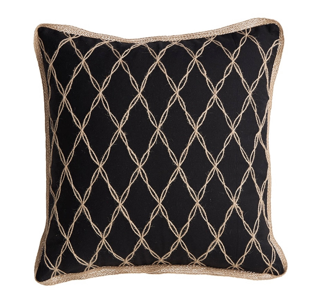 Hamptons Royale Lattice Cushion