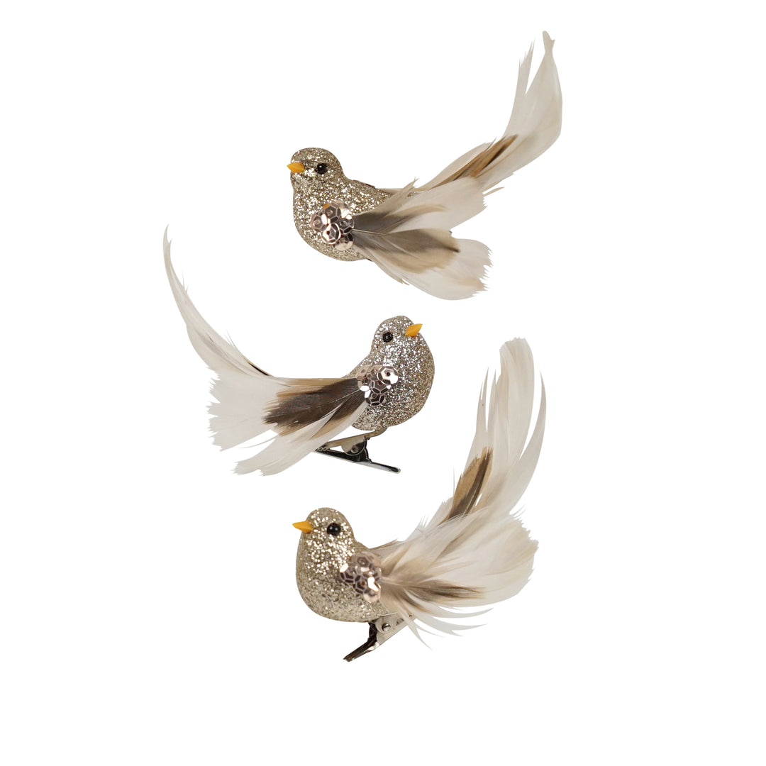 Feather Bird Light Rose Gold