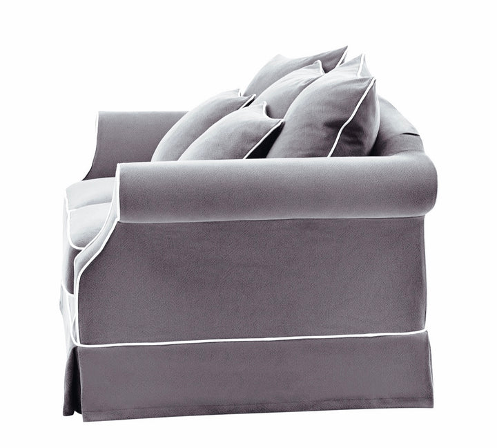 Ayla Hamptons 2 Seater Sofa Grey