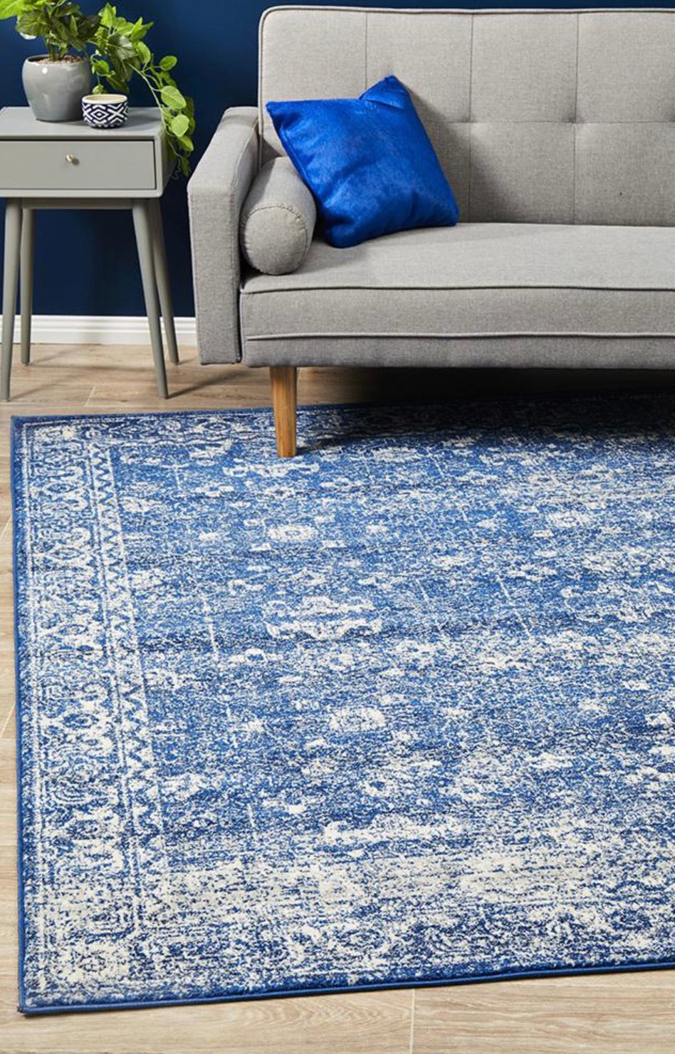 Hamptons Navy Rug 252