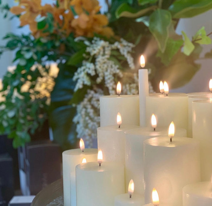 Uyuni Flameless Candle 7.8 x 25cm