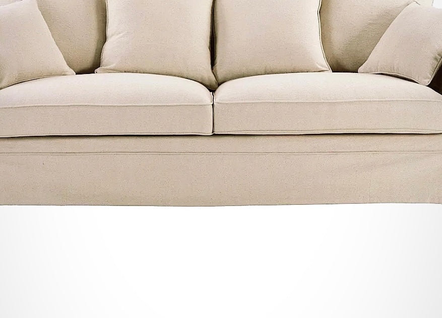 Hampton 3 Seater Sofa Beige