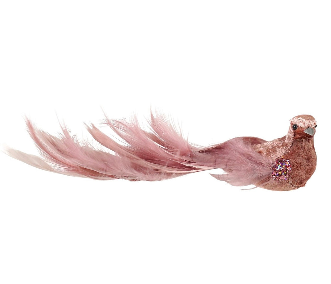 Clip on Brush Tail Pink