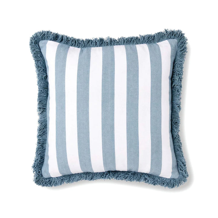 Hamptons Carlton Blue Stripe Cushion