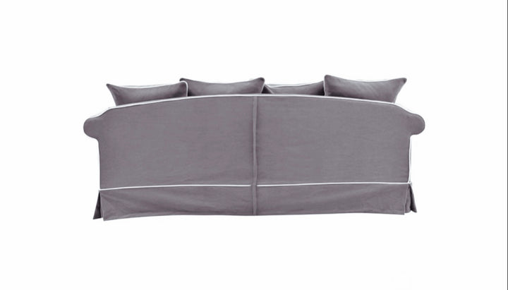 Ayla Hamptons 3 Seater Sofa Grey