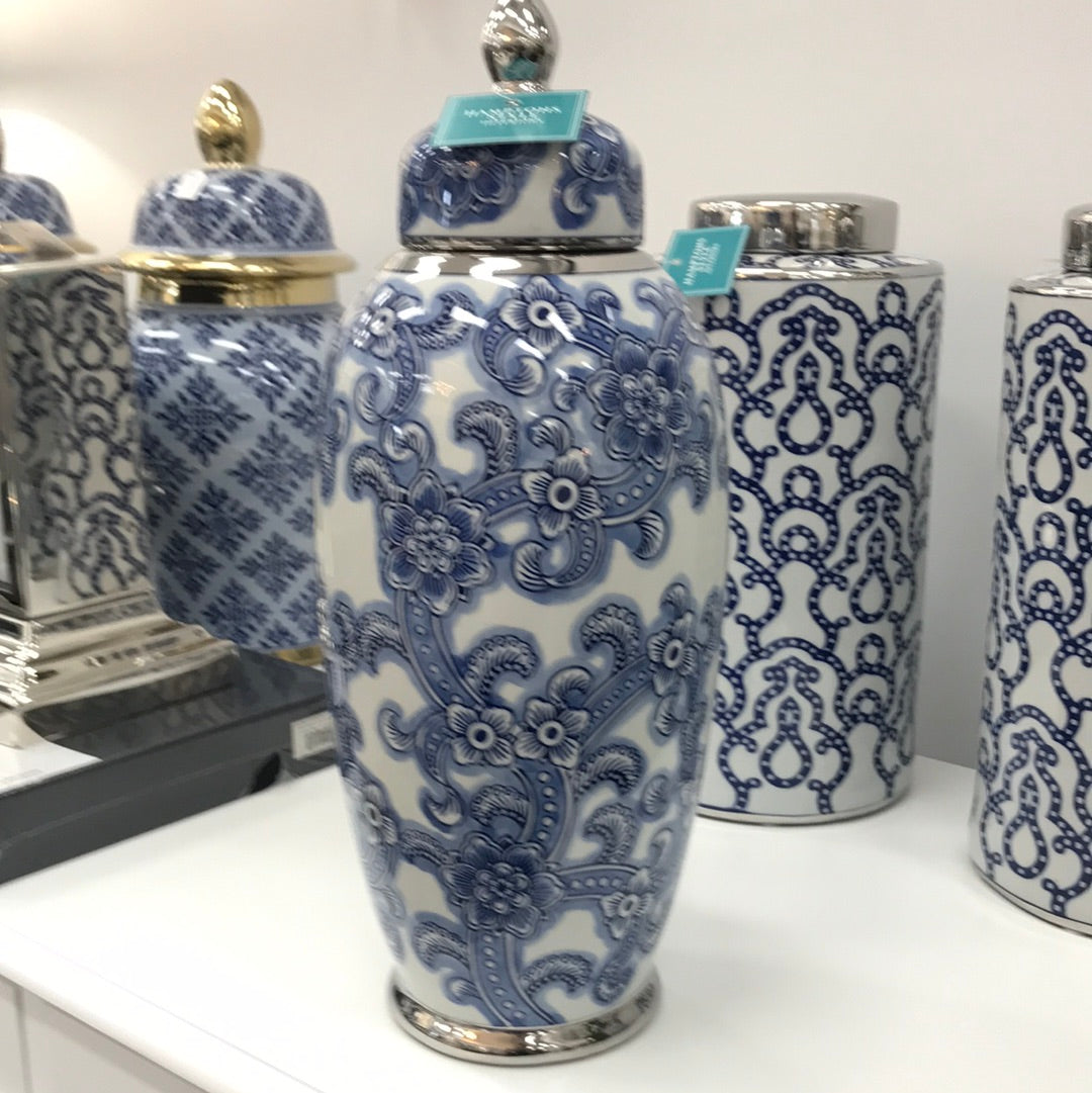 Zane Porcelain Tall Urn