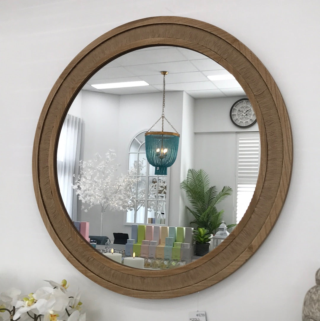 Timber Wall Mirror