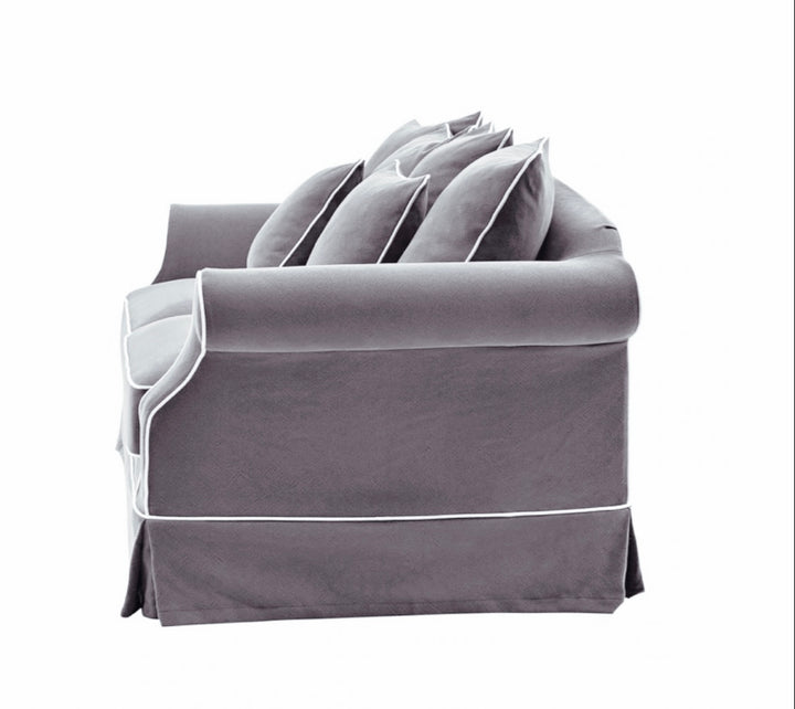 Ayla Hamptons 3 Seater Sofa Grey