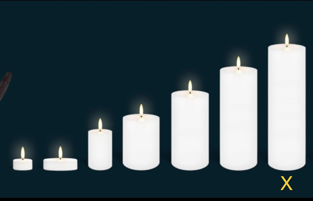 Uyuni Flameless Candle 7.8 x 25cm