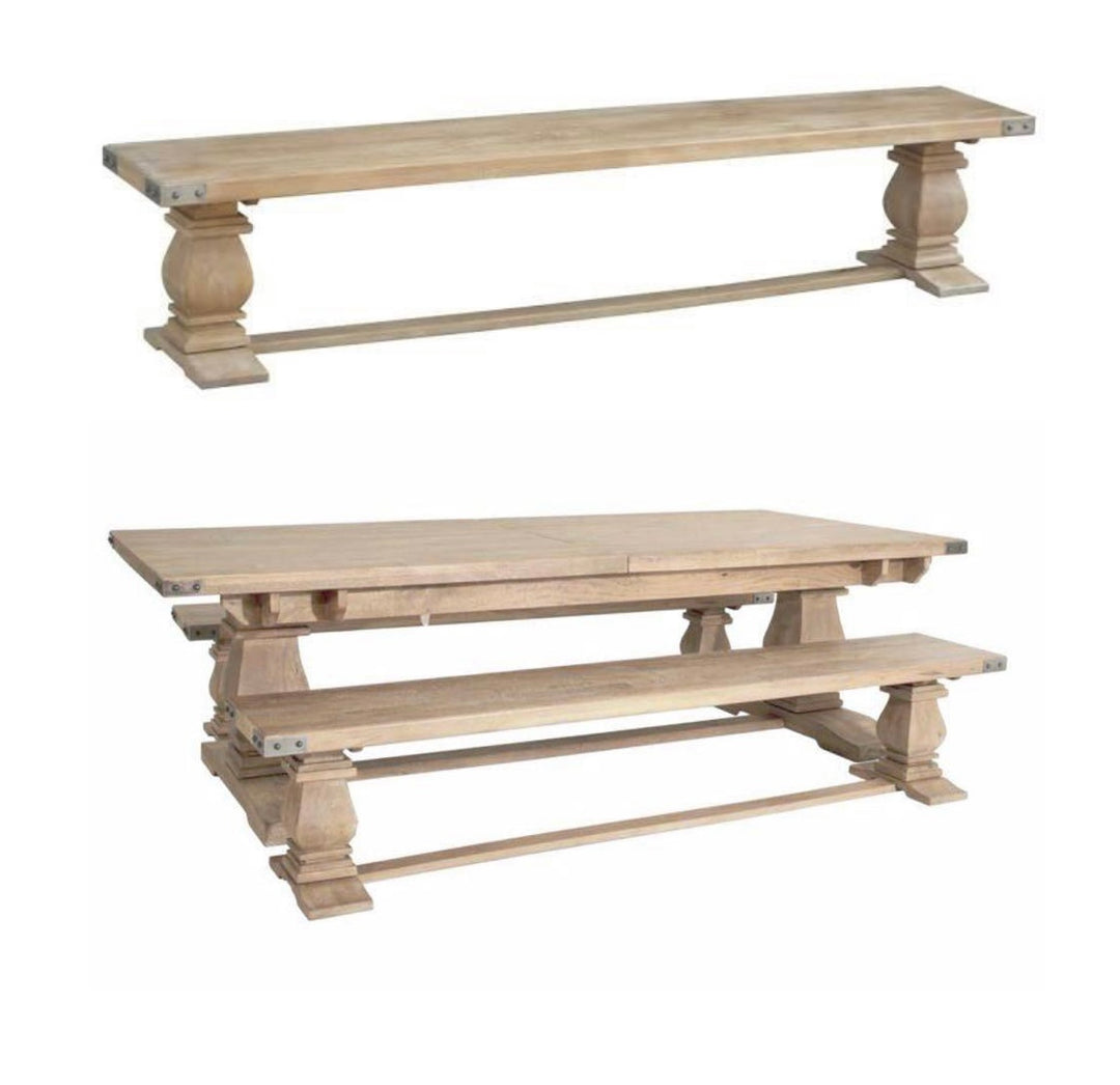 Hudson Long Bench 230cm FLOORSTOCK