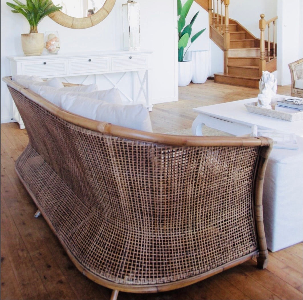 Cayman Rattan 3 Seater Sofa