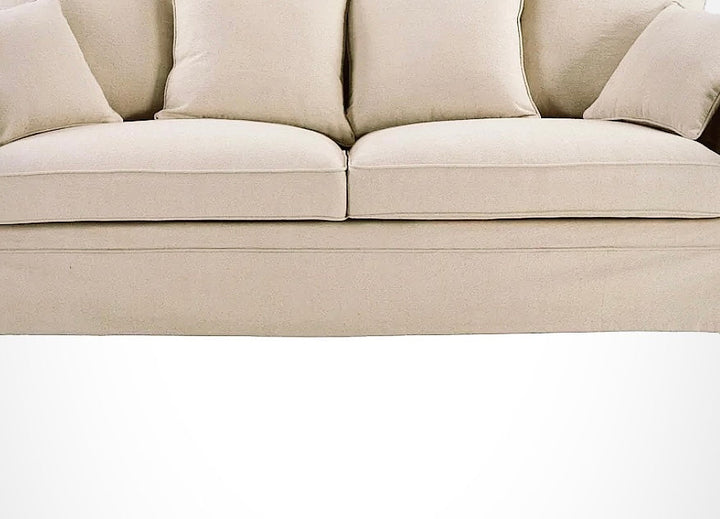 Hampton 2 Seater Sofa Beige