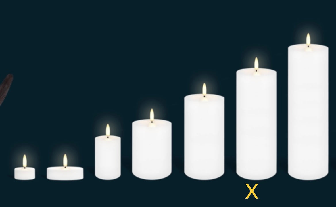 Uyuni Flameless Candle 7.8 x 20.1cm HAMPTONS STYLE INTERIORS PERTH