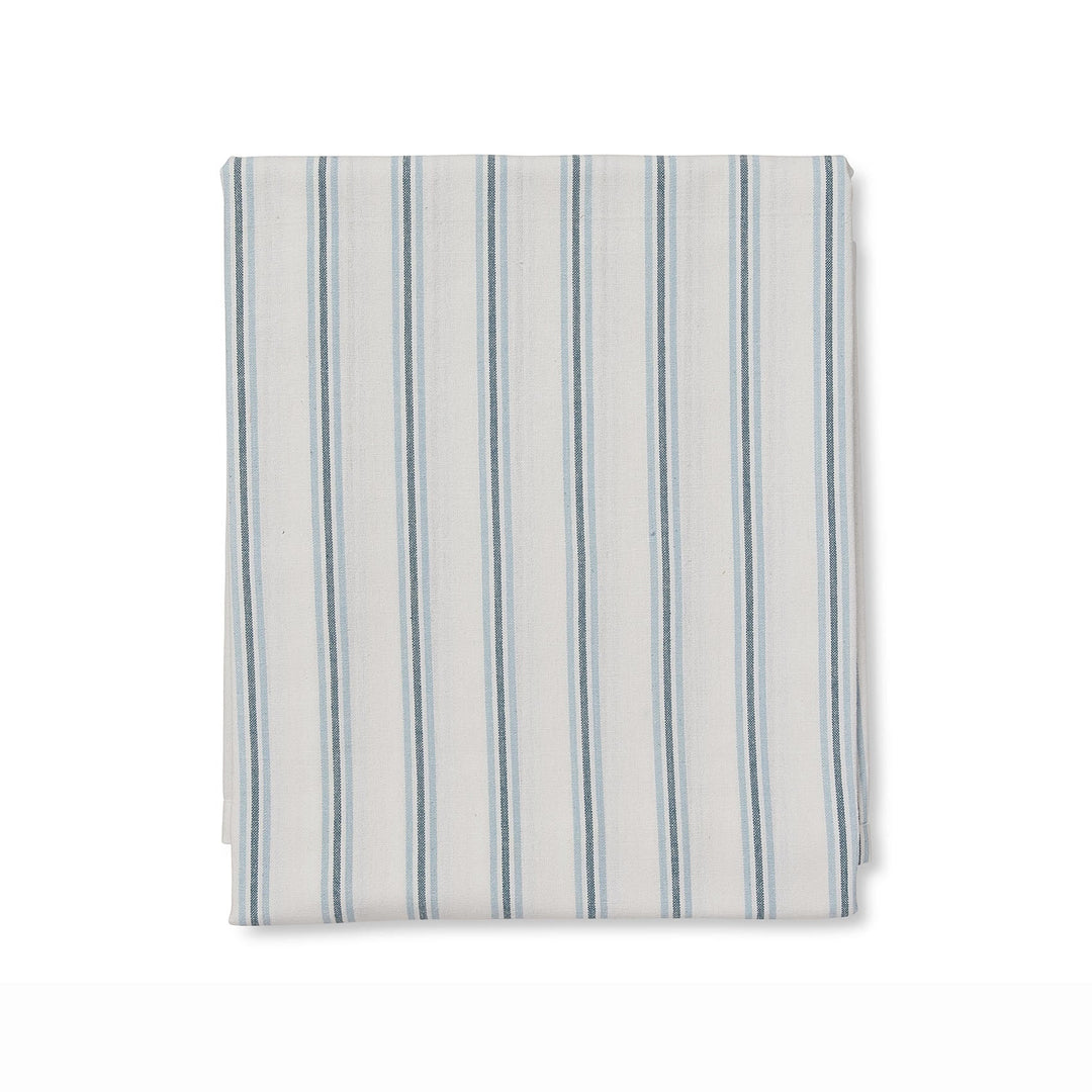 Capri Blue Stripe Tablecloth