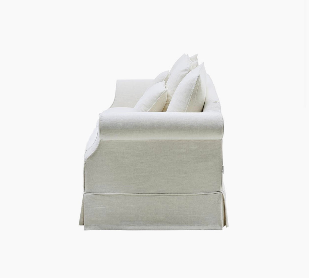 Ayla Hamptons 3 Seater Sofa Ivory