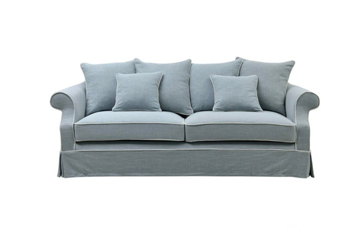 Ayla Hamptons 3 Seater Sofa Duck Egg
