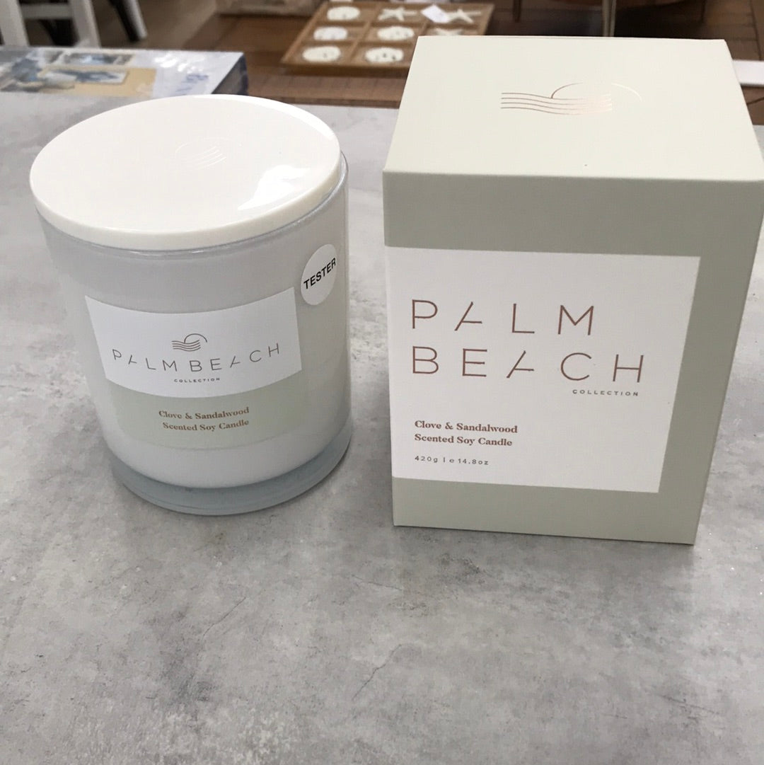 Palm Beach Clove & Sandalwood Candle