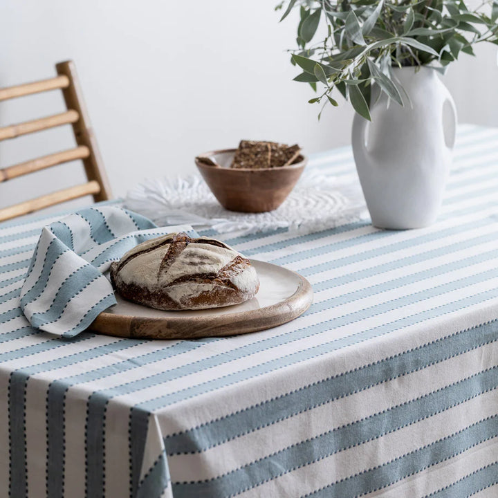 Flinders Woven Blue Stripe Napkin - Set Of 4