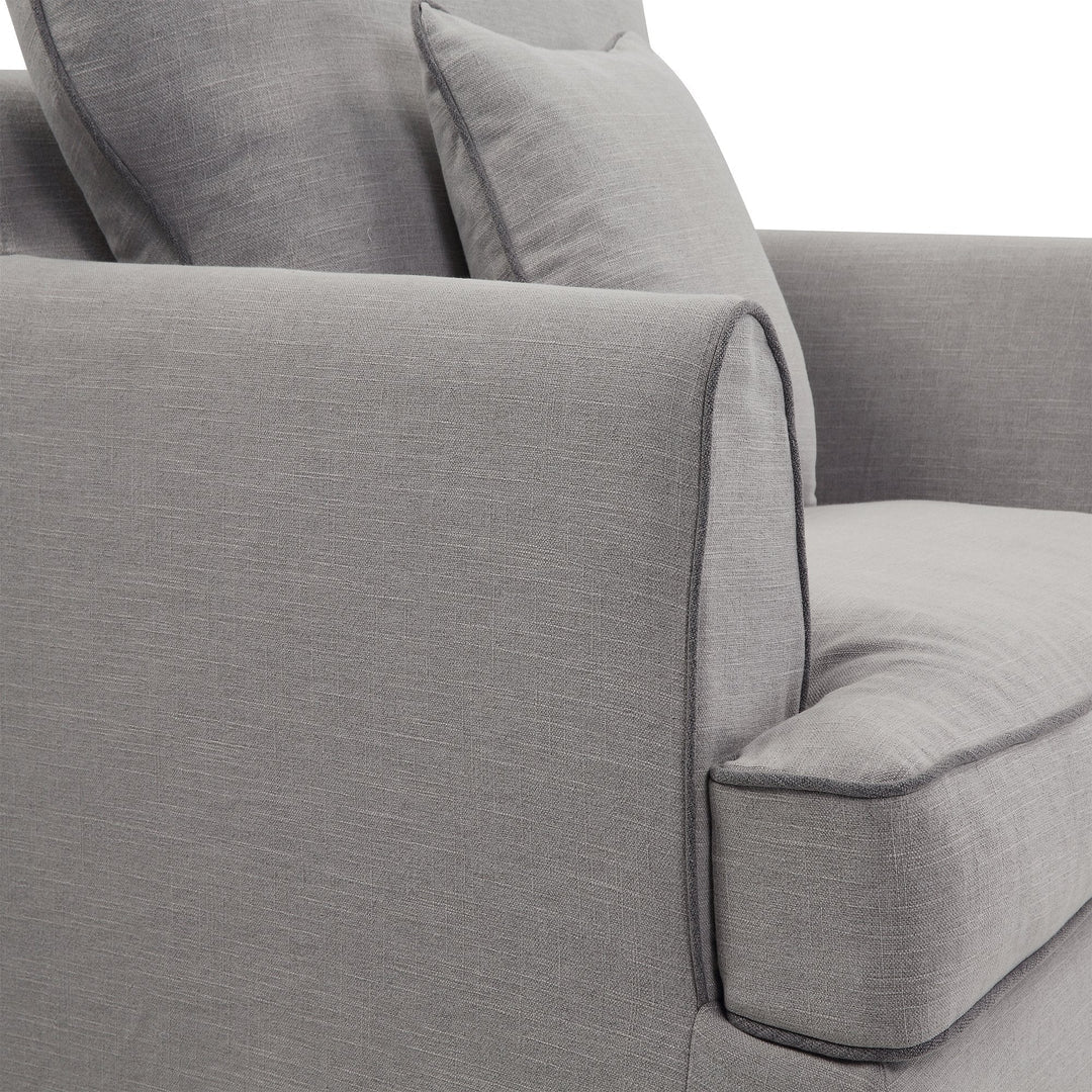 Hampton Armchair Pebble Grey