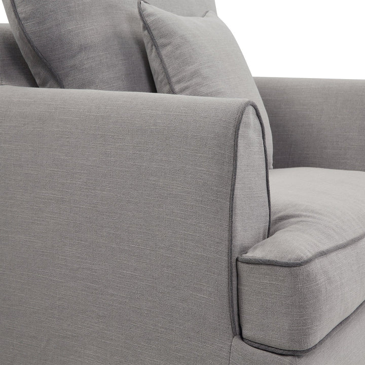 Hampton Armchair Pebble Grey