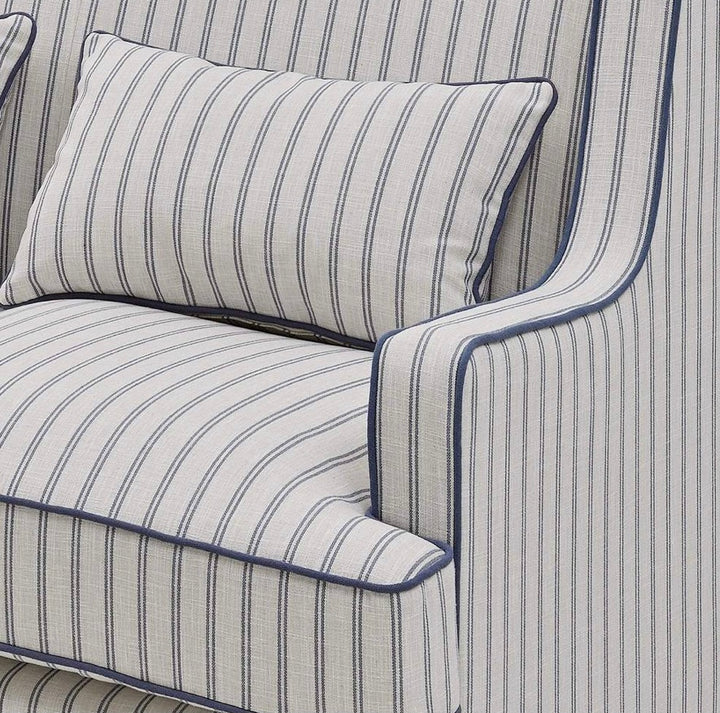 Hudson Pinstripe 2 Seater Sofa