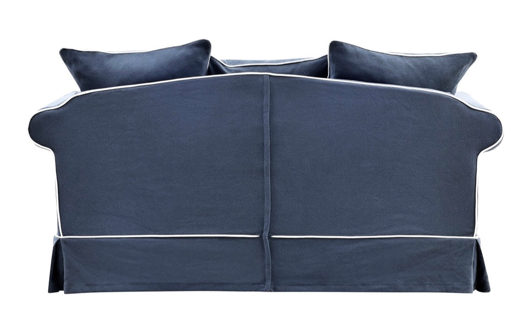 Ayla Hamptons 2 Seater Sofa Navy