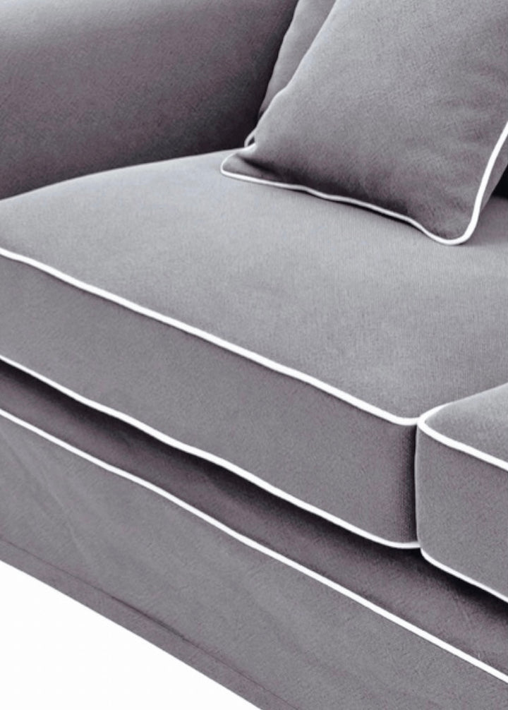 Hampton 3 Seater Sofa Grey