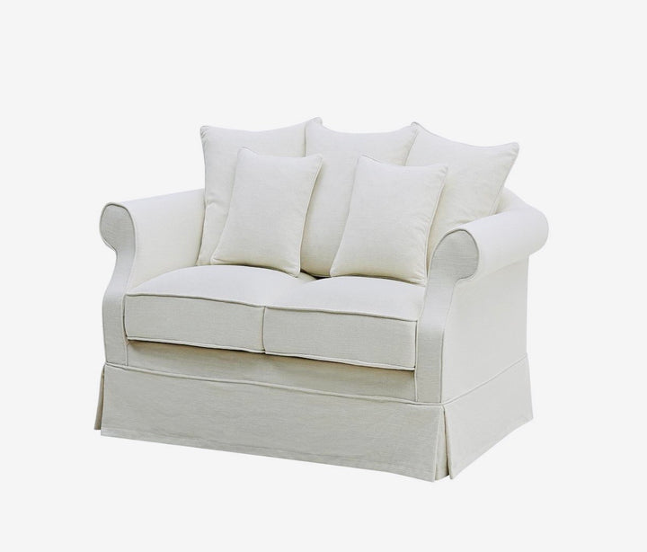 Ayla Hamptons 2 Seater Sofa Ivory