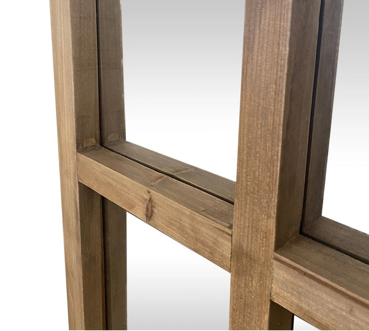 Hamptons Wooden 16 Pane mirror