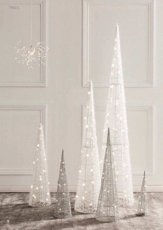 North Pole LED cone tree