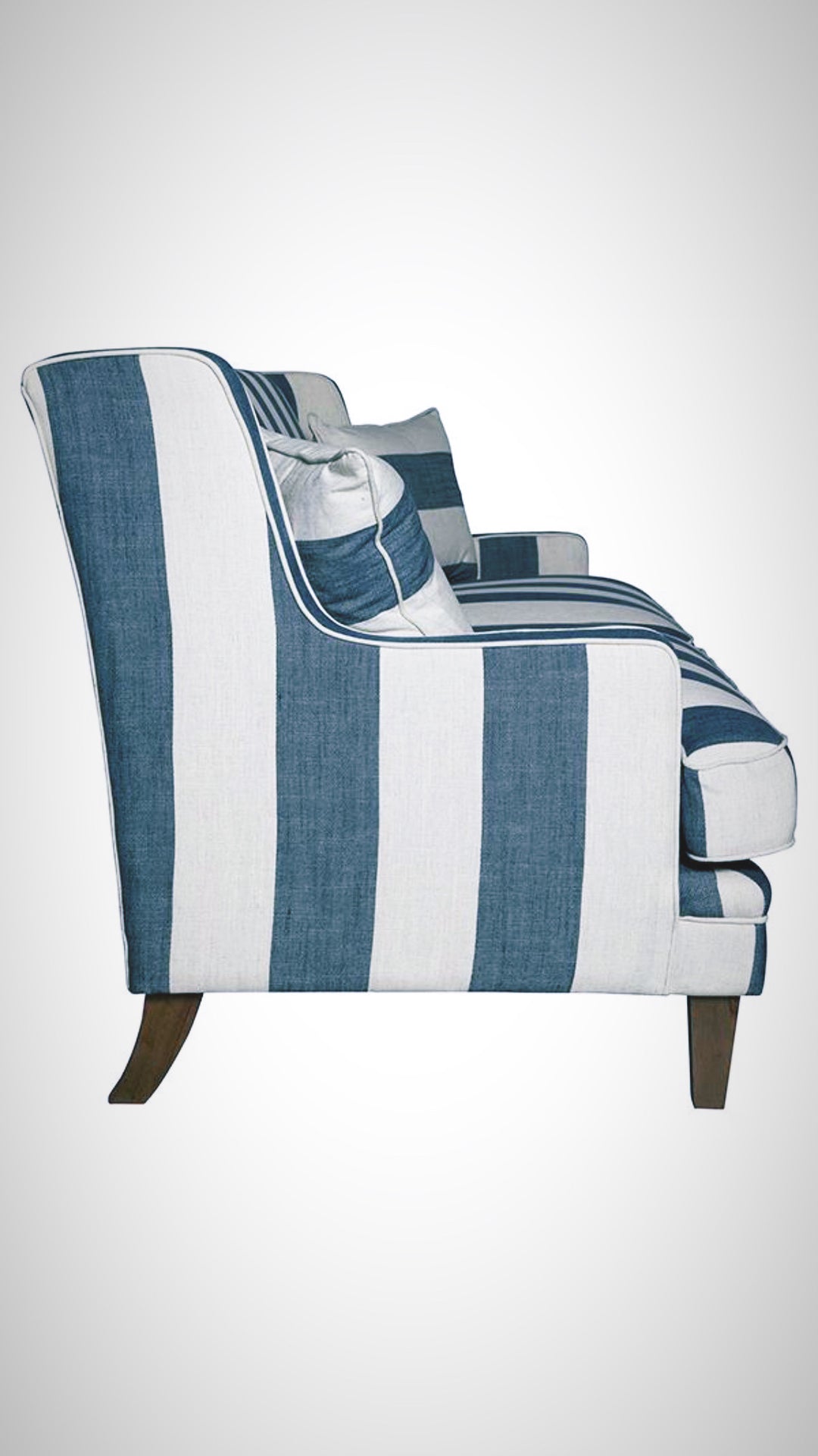 Hudson Denham Stripe 3 Seater Sofa