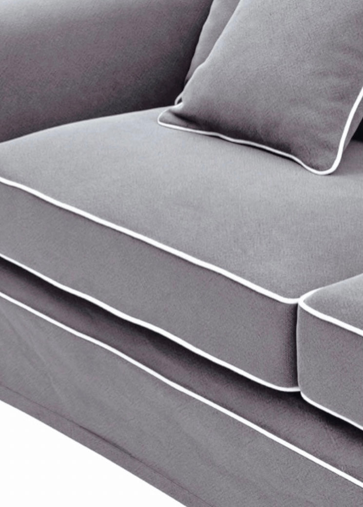 Hampton 4 Seater Sofa Grey